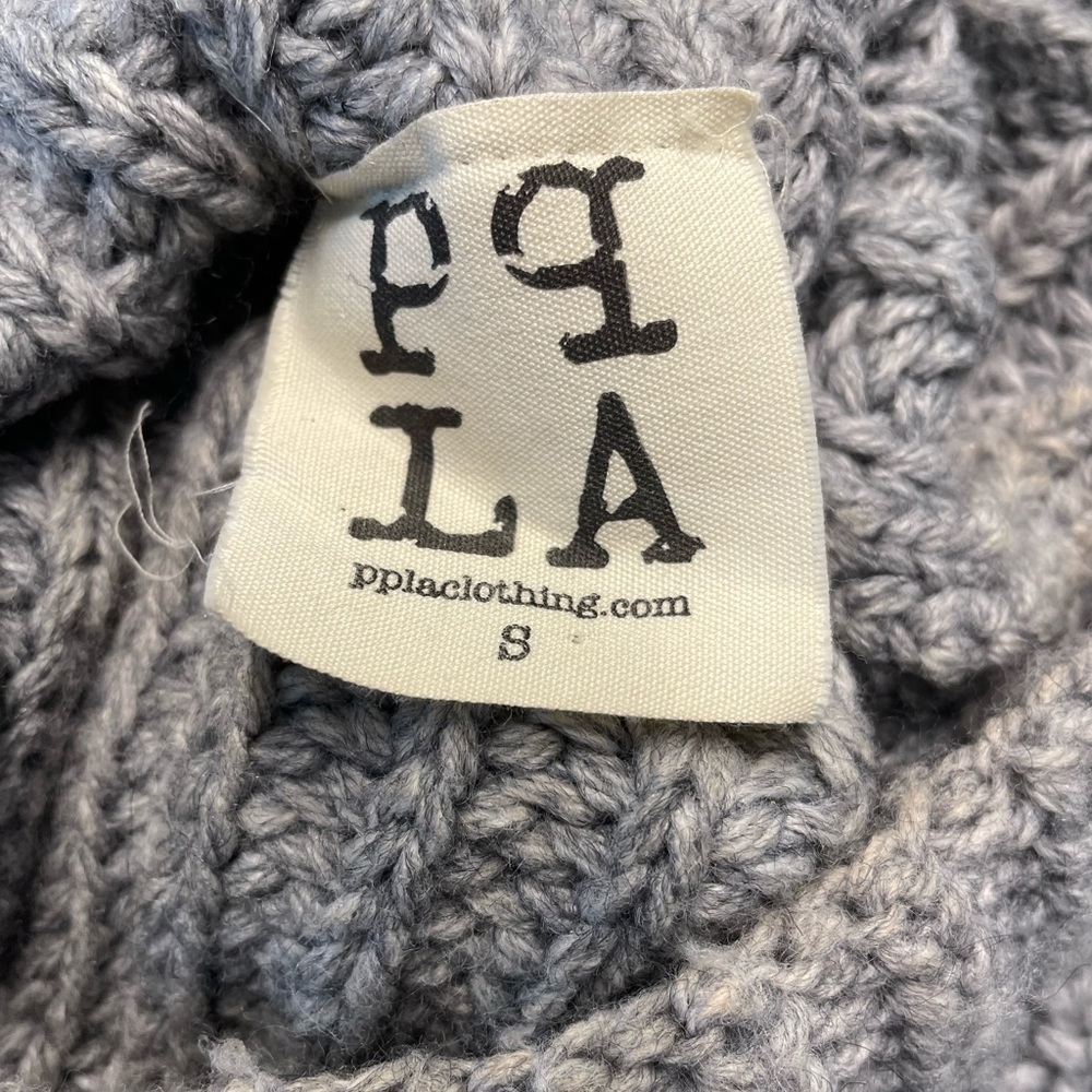PPLA Distressed Fonda Wool Knit Sweater. *Great Condition* Size S - Picture 4 of 4